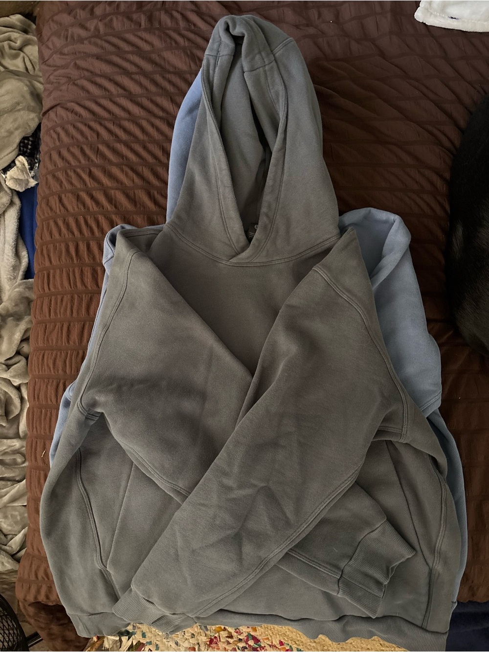 Classic Women’s  Gray Hooded Sweatshirt